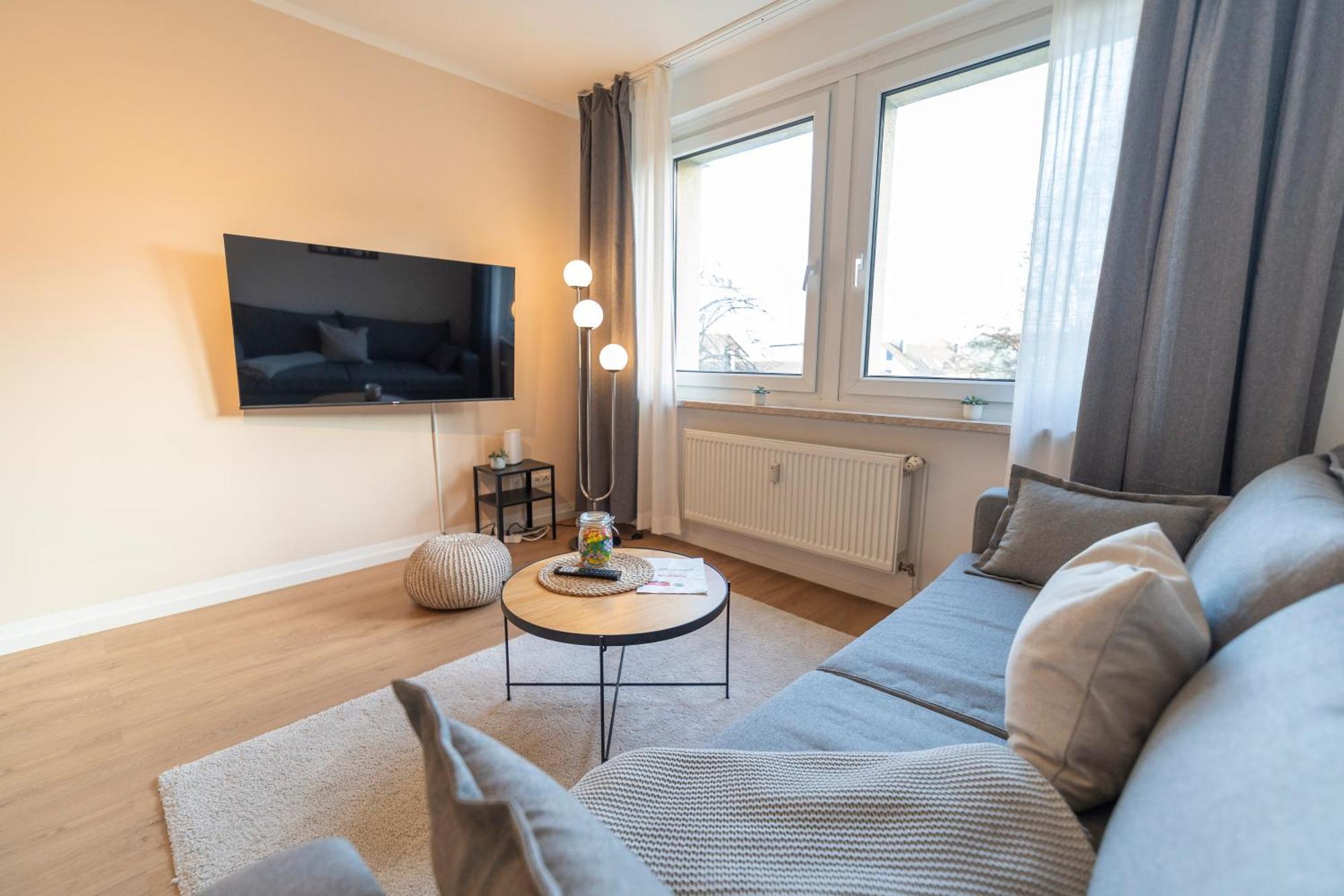 Rr - Stylish Apartment 50Qm - Wifi - Washer - Tv Magdeburgo Exterior foto