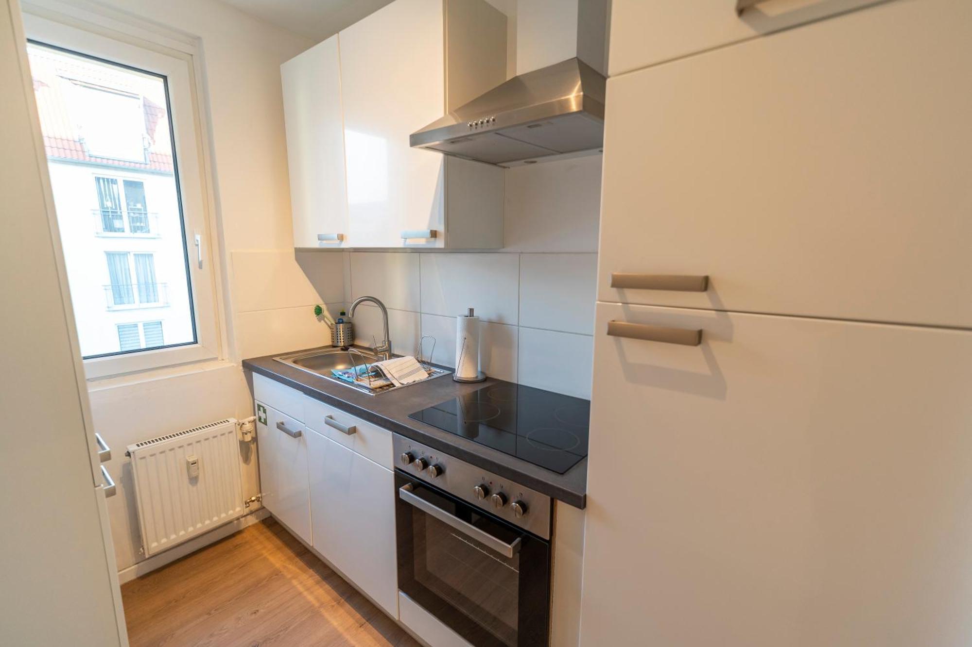 Rr - Stylish Apartment 50Qm - Wifi - Washer - Tv Magdeburgo Exterior foto
